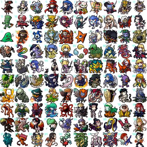 100 Demons in the Pesona/ Shin Megami Tensei Series | Megami Tensei ...