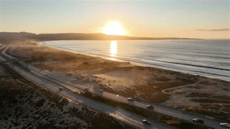 Sunset Beach Monterey California United States Stock Footage Video (100 ...