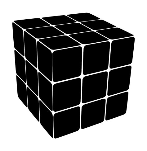 SVG > square cube 3d - Free SVG Image & Icon. | SVG Silh
