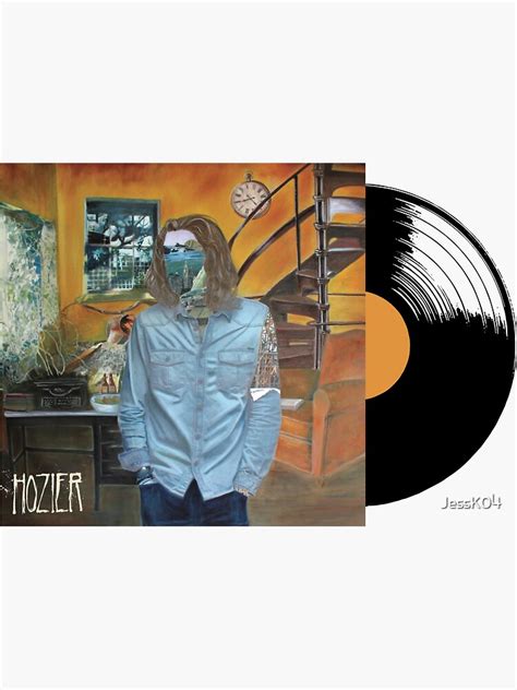 "Hozier album cover" Sticker for Sale by JessK04 | Redbubble