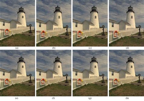 Visual comparison of the details between the results of different ...