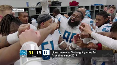 Head coach Dan Campbell's postgame locker room speech after Detroit ...