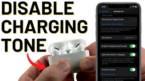 Turn Off AirPods Pro 2 Charging Case Sound - Disable AirPods Charging ...