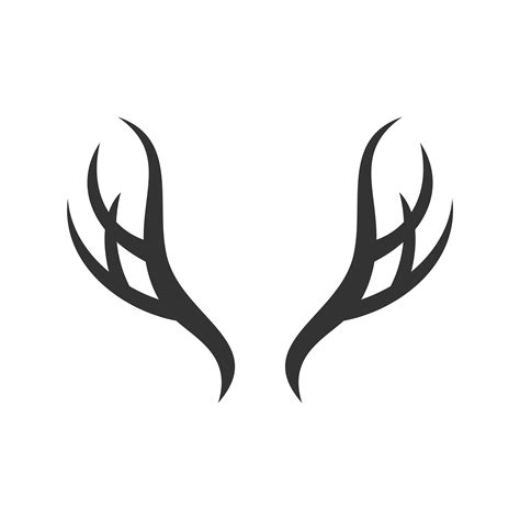 Deer Antlers vector Logo Template - Download Free Vector Art, Stock Graphics & Images