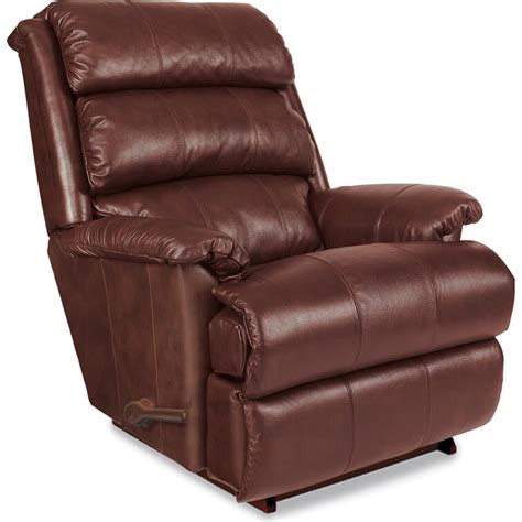 La-Z-Boy Astor 37.5'' Wide Genuine Leather Manual Standard Recliner ...