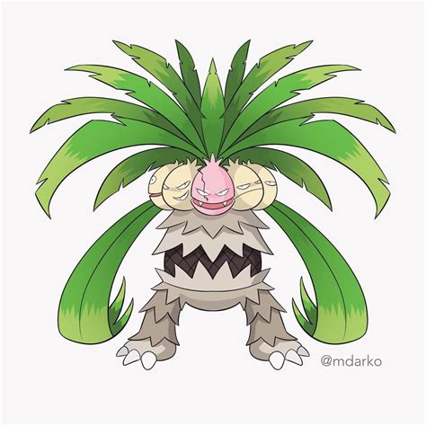 Mega Exeggutor by artofmarco on DeviantArt | Pikachu art, Pokemon ...