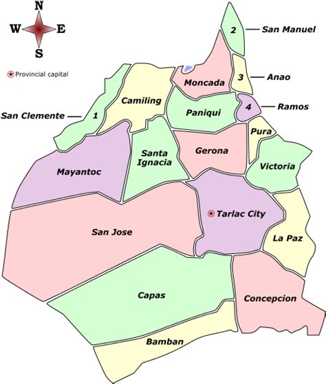 Tarlac City Philippines Map