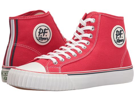 Pf flyers Center Hi in Red for Men | Lyst