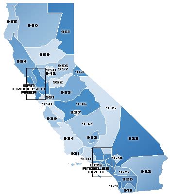 California 3 Digit Zip Code Map – Topographic Map of Usa with States