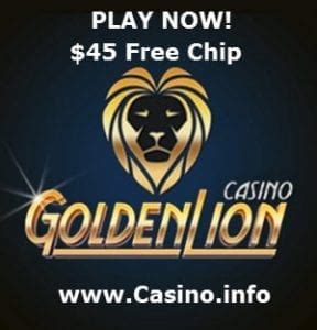 Golden Lion Casino No Deposit Bonus Codes 2025! 45 Free Chip!