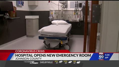 Johnson Memorial Hospital opens new ER that served as temporary COVID-19 unit - YouTube