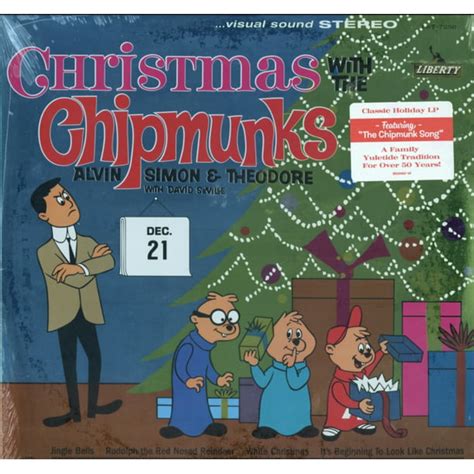 The Chipmunks - Christmas with the Chipmunks - Vinyl - Walmart.com ...