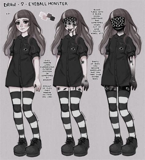 Persona Ref by DrawKill Cute Art Styles, Cartoon Art Styles, Arte Emo ...