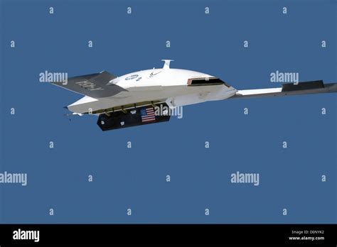 Boeing X-45 in Flight Stock Photo - Alamy