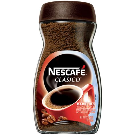 NESCAFE CLASICO Dark Roast Instant Coffee 7 oz. Jar - 2 Pack - Walmart.com