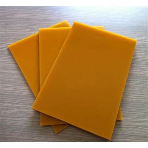 BEPL Yellow Polyurethane Rubber Sheet, For Industrial, Size: 40x50cm at Rs 1000/piece in Vasai