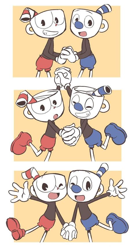 Pin on Cuphead and Mugman