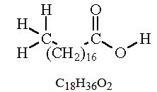 Stearic Acid Formula - Properties, Structure & Uses