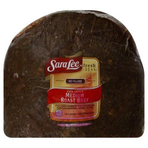 Sara Lee Medium Roast Beef Fresh Sliced Deli Meat, 5-6 Lb - Ralphs