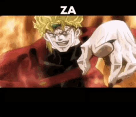 Za Warudo Dio Brando Whatsapp Meme GIF | GIFDB.com