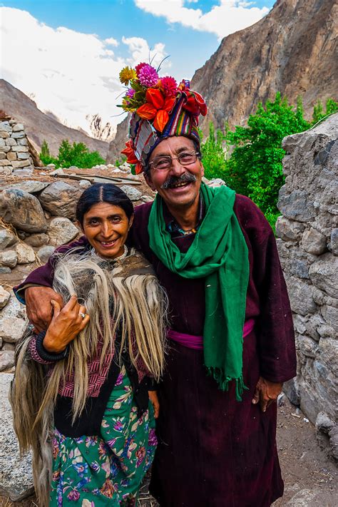 Brokpa tribe in the remote Dahanu Valley. The valley is known as the "Land of the Aryans" as the ...