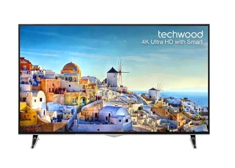 Techwood 55AO3USB 55 Inch SMART 4K Ultra HD LED TV Freeview HD ...