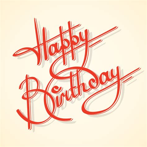 Download Calligraphy happy birthday for free | Happy birthday ...