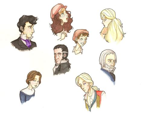 Les Miserables Characters by TheRandomAnchovy on DeviantArt