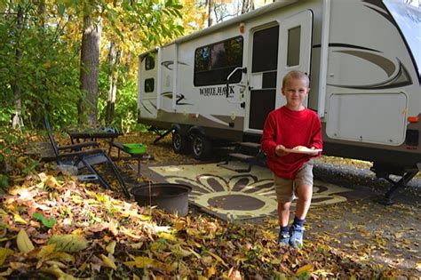 Travel Trailer Family Travel - RV trailer camping adventures