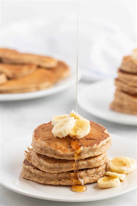 Healthy Banana Pancakes - naturally sweetened • Pancake Recipes