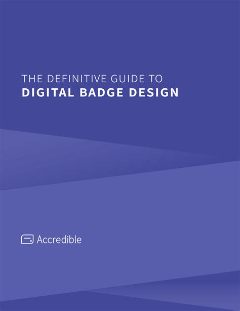 The Definitive Guide to Digital Badge Design | Accredible