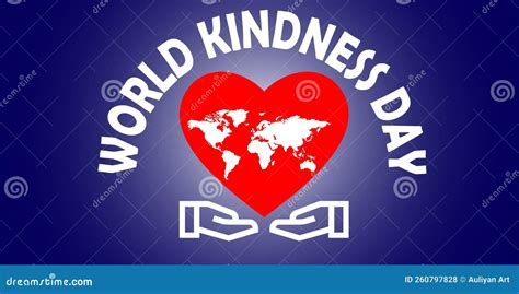 Web. World Kindness Day Design Template. Illustration Vector of World ...