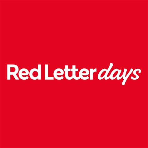 Red Letter Days - YouTube