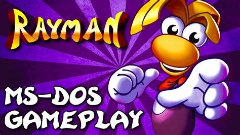 Rayman 1 (1995) - MS-DOS Gameplay - YouTube