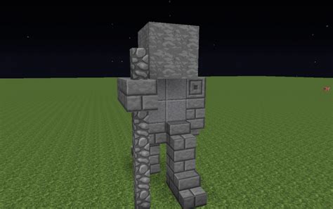 Minecraft Statue Schematic