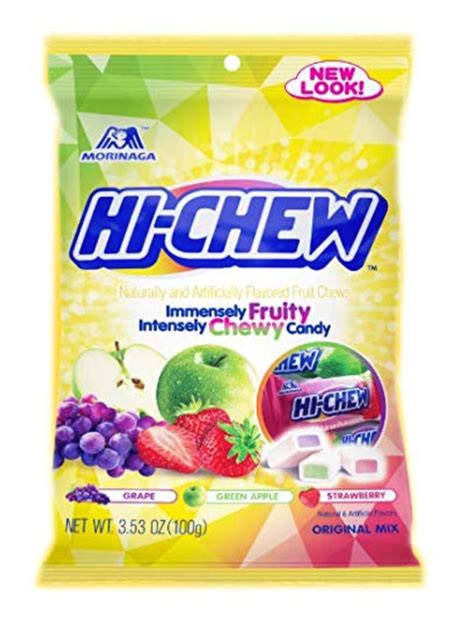 Hi-chew Bag Morinaga Fruit Chew Japanese Soft Chewy Candy - Etsy