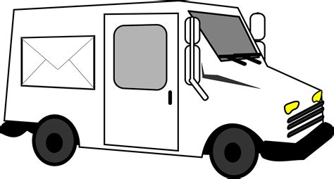 Usps Truck Clip Art