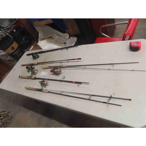 5 New Fishing Rods + Reels