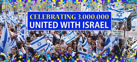 World’s Largest Pro-Israel Group Celebrates Three Million Supporters ...