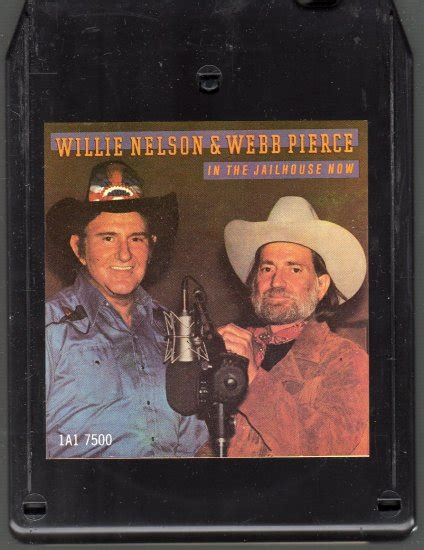 Willie Nelson & Webb Pierce - In The Jailhouse Now 1982 CRC A2 8-track tape