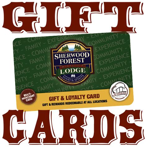 Sherwood Forest Gift Card