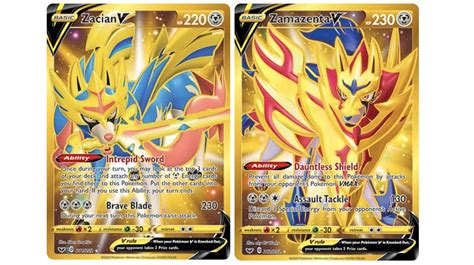 The Secret Rare Gold Cards Of Pokémon TCG: Sword & Shield Part 1