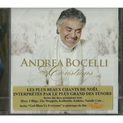 My christmas by Andrea Bocelli, CD with libertemusic - Ref:117748088