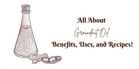 The benefits of groundnut oil - Uyir Organic Farmers Market