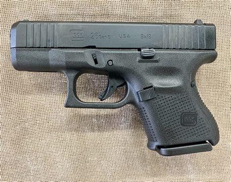 Glock Model 26 Gen5 9mm auto subcompact – Saddle Rock Armory