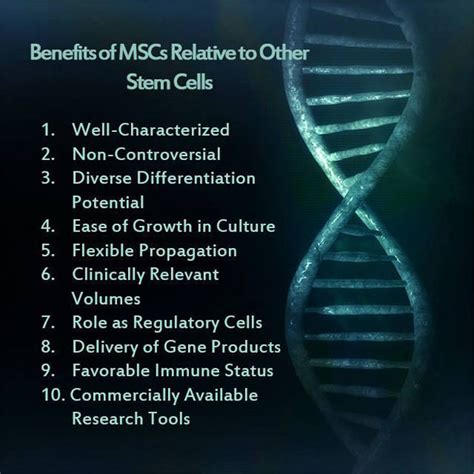 10 Remarkable Benefits of MSCs That Make Them Exceptional