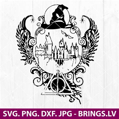 Hogwarts Castle SVG | Wizard SVG | Harry Potter SVG | PNG