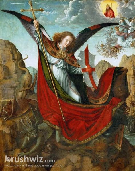 Altar of Archangel Michael by Gerard David - Oil Painting Reproduction