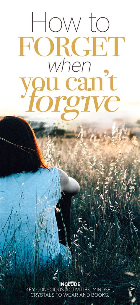 How to forget when you can't forgive_ Why it's Vital, Crystals, Books ...