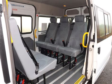 Ford Transit MWB Twin Sliding Doors 9 Seat 140PS Wheelchair Accessible ...